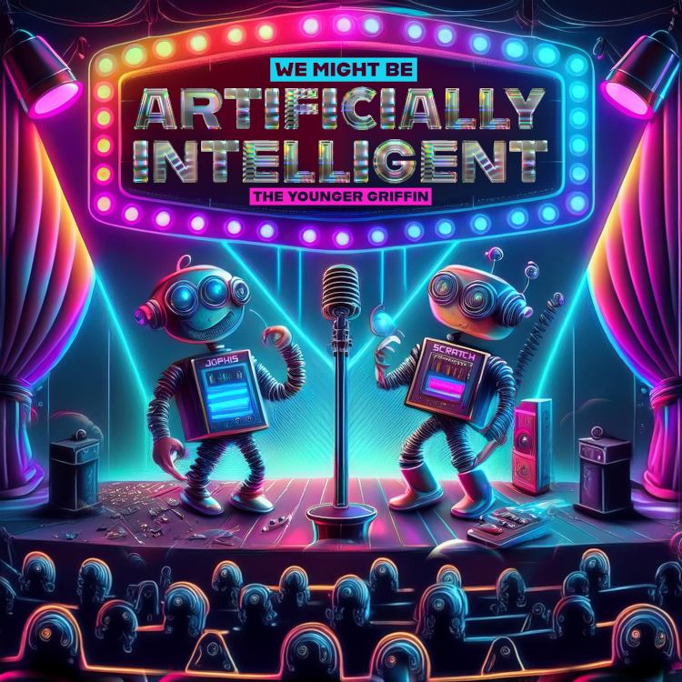 We Might Be Artificially Intelligent Album Cover